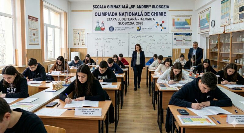 Olimpiada națională de chimie, etapa județeană – 22.03.2026